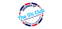 Member of 5% club logo